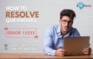 Quickbooks Error 15222