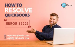 Quickbooks Update Error 15223
