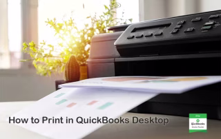 How To Print In Quickbooks Desktop? How To Print Using Quickbooks Desktop