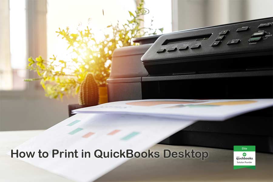 How To Print Using Quickbooks Desktop