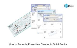 Record Pre-Written Checks In Quickbooks Desktop