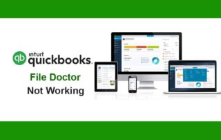 Quickbooks File Doctor Not Working