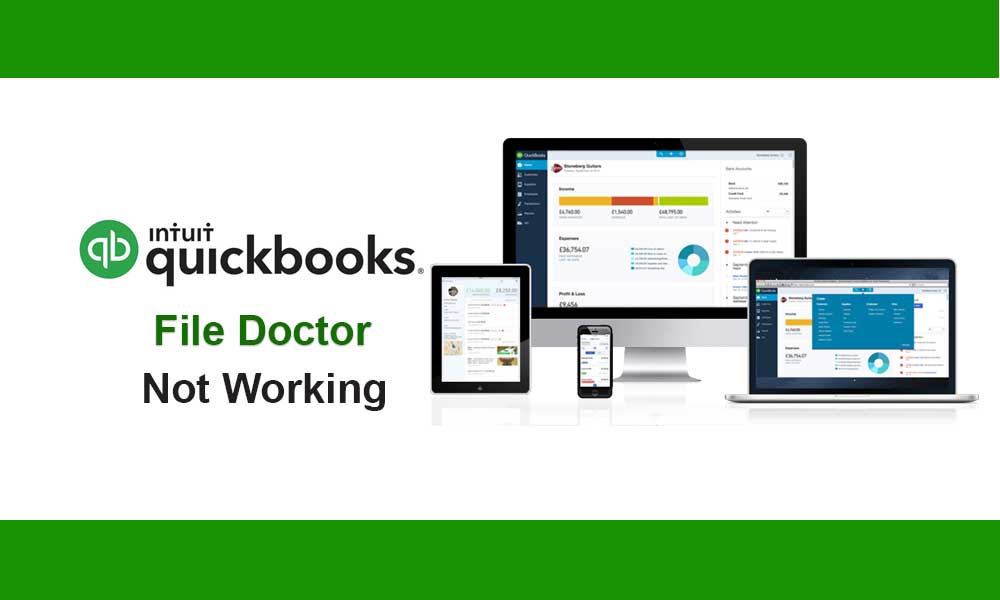 QuickBooks File Doctor Not Working