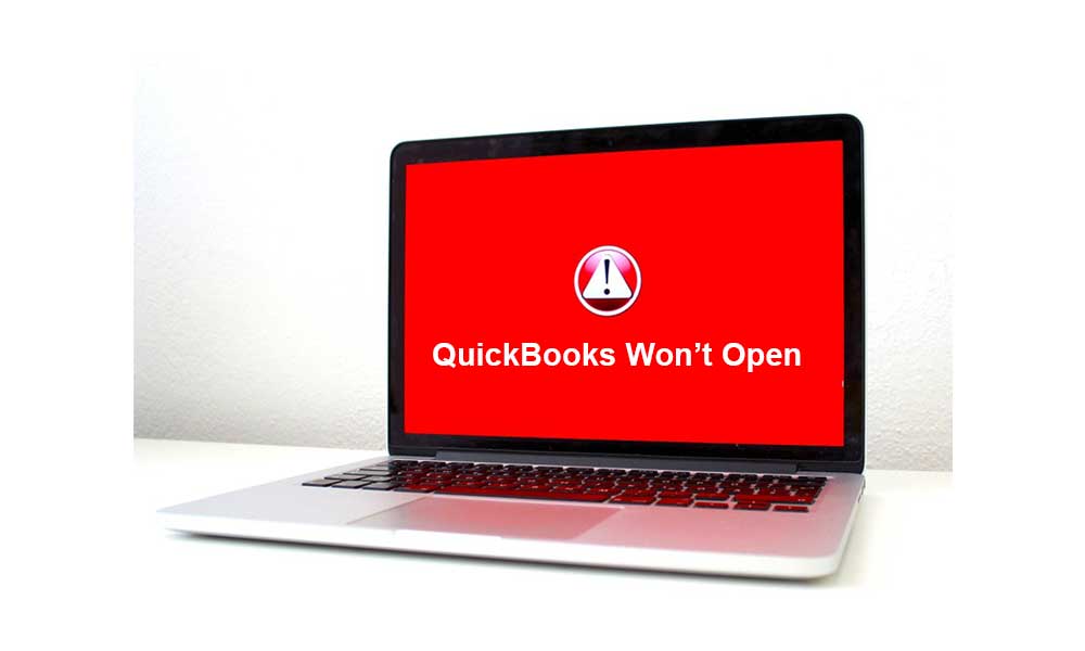Quickbooks Won'T Open