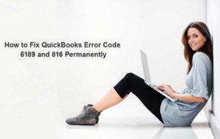Quickbooks Error Code 6189 816