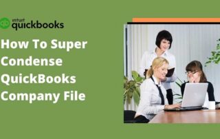 Super Condense QuickBooks Company File