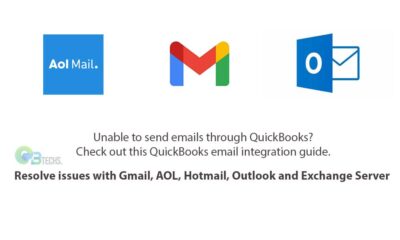 Quickbooks Email Setup With Gmail, Aol, Outlook