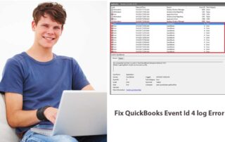 QuickBooks Event Id 4 log Error