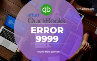 Quickbooks error 9999