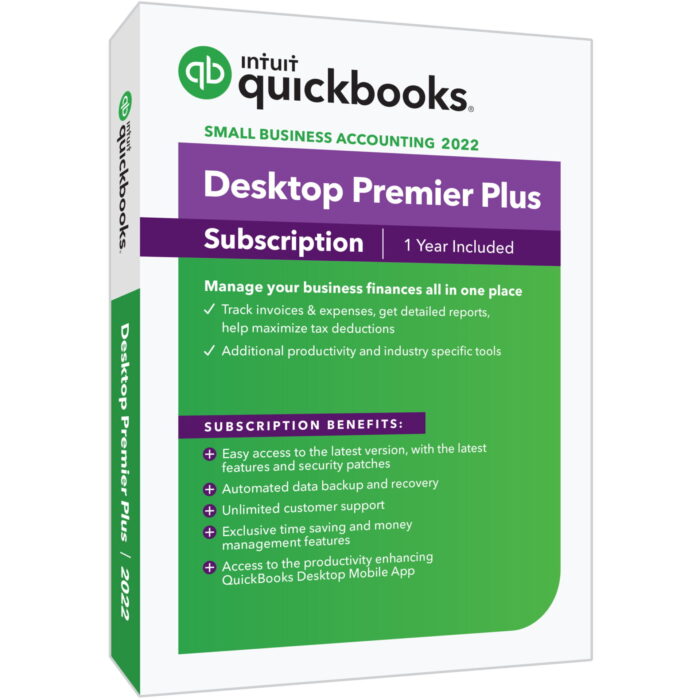 QuickBooks Premier Plus 2022