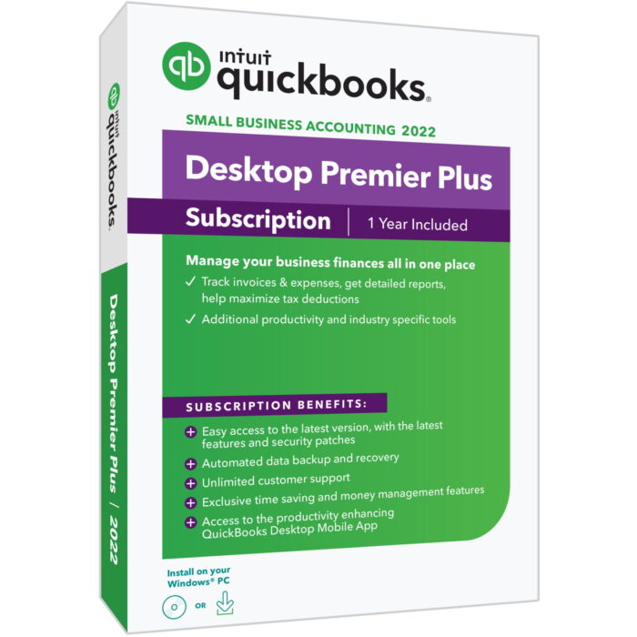 QuickBooks Premier Plus 2022 Download