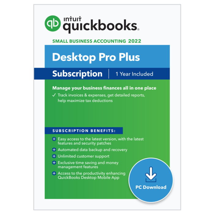 Quickbooks Pro Plus 2022 Pc Download