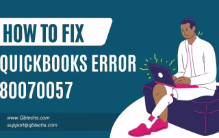 Quickbooks Error Code 80070057