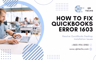 Quickbooks Error 1603