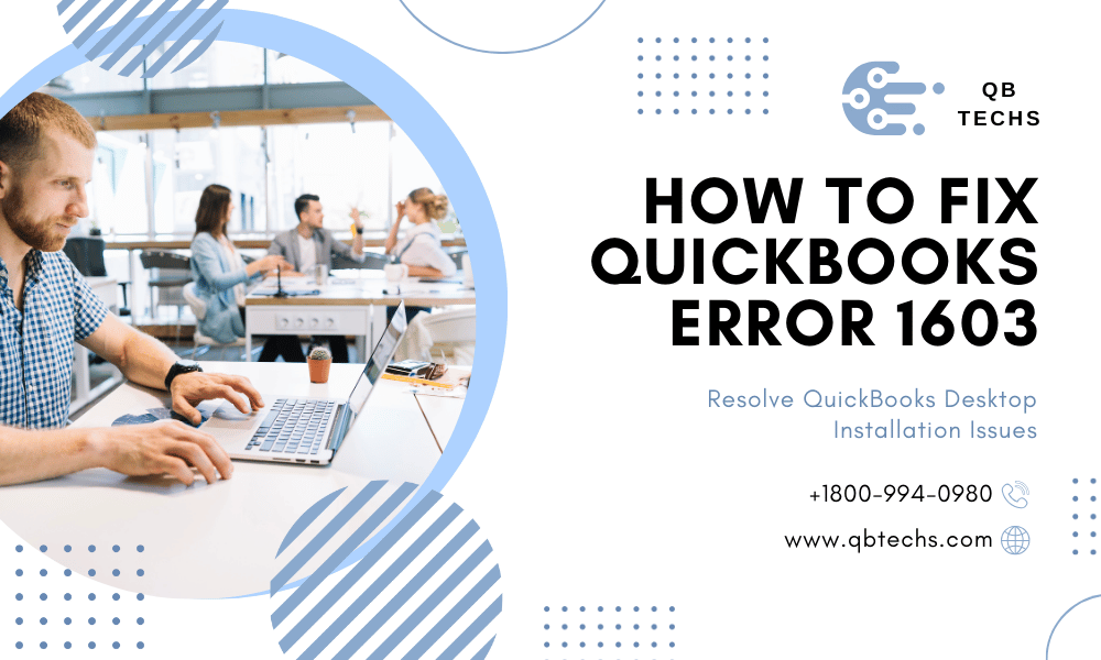 Quickbooks Error 1603